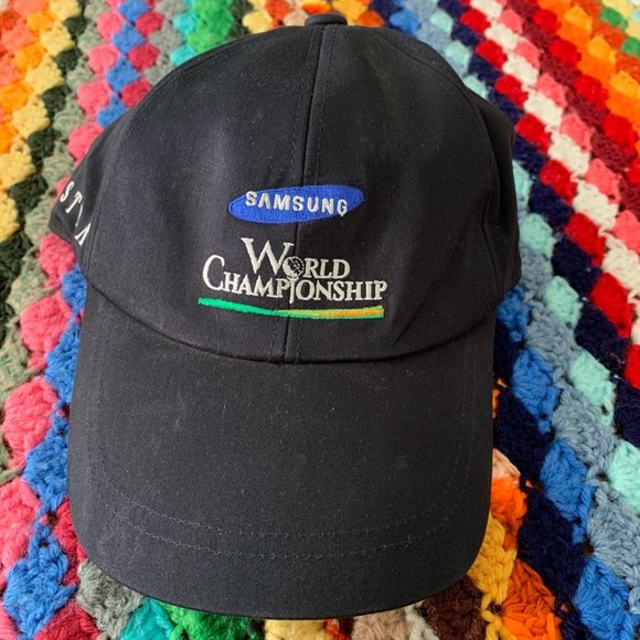 Vintage 90s Samsung World Championship Astra Embroidered Dad Hat Strapba… - Picture 8 of 12